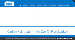 Desktop Screenshot of planer-am-bau.de